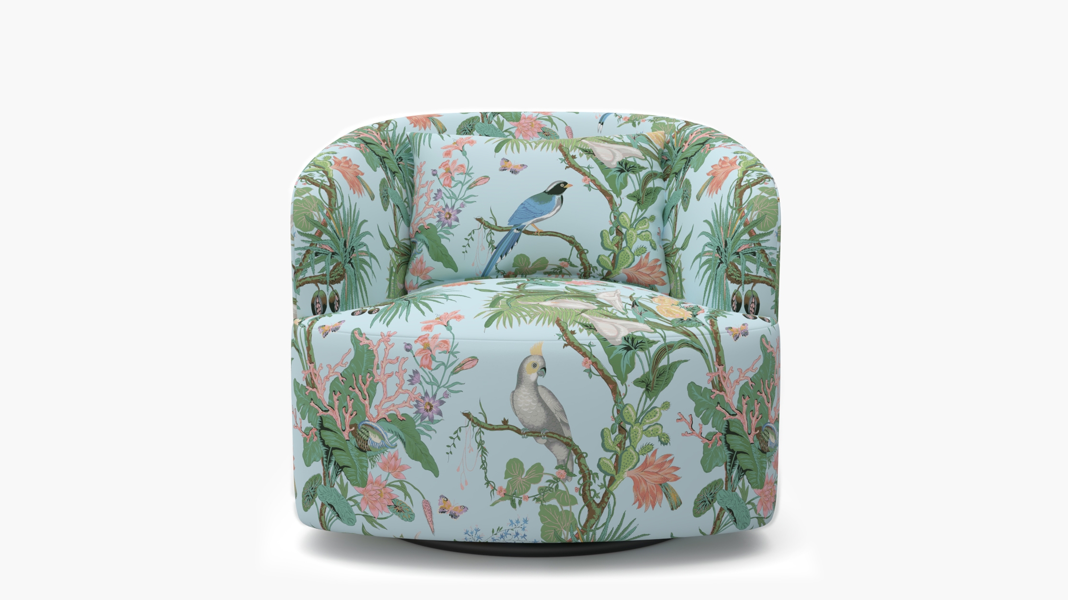 Deco Swivel Chair, Sky Cinque Terra - Image 0