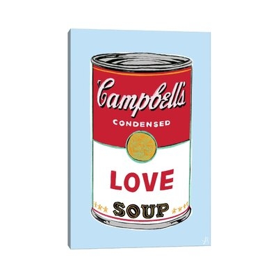 Love Soup by Chromoeye - Wrapped Canvas Graphic Art - Image 0