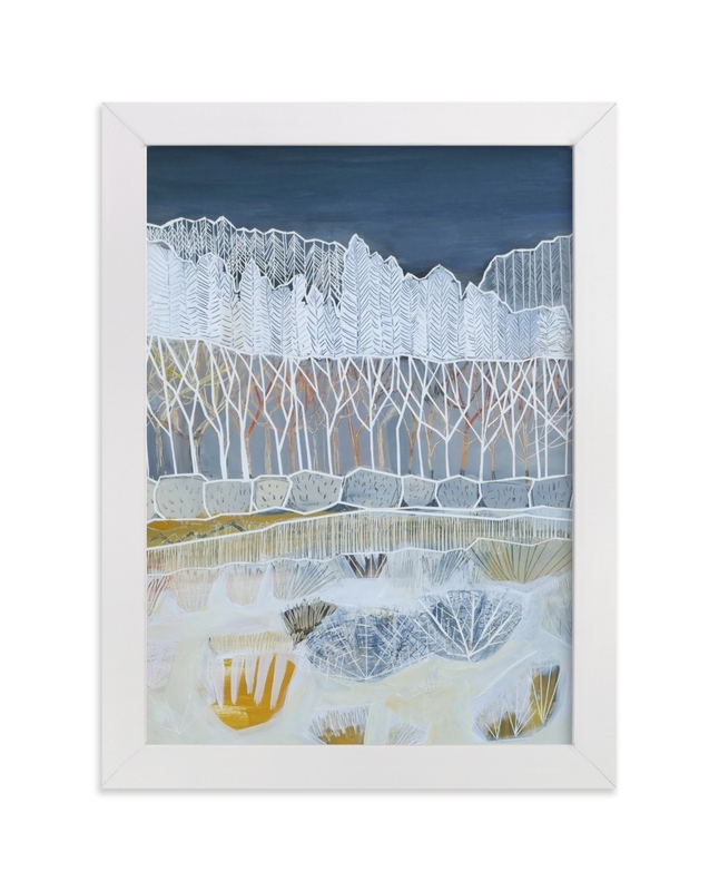 White Woods Limited Edition Fine Art Print 1 - Image 0