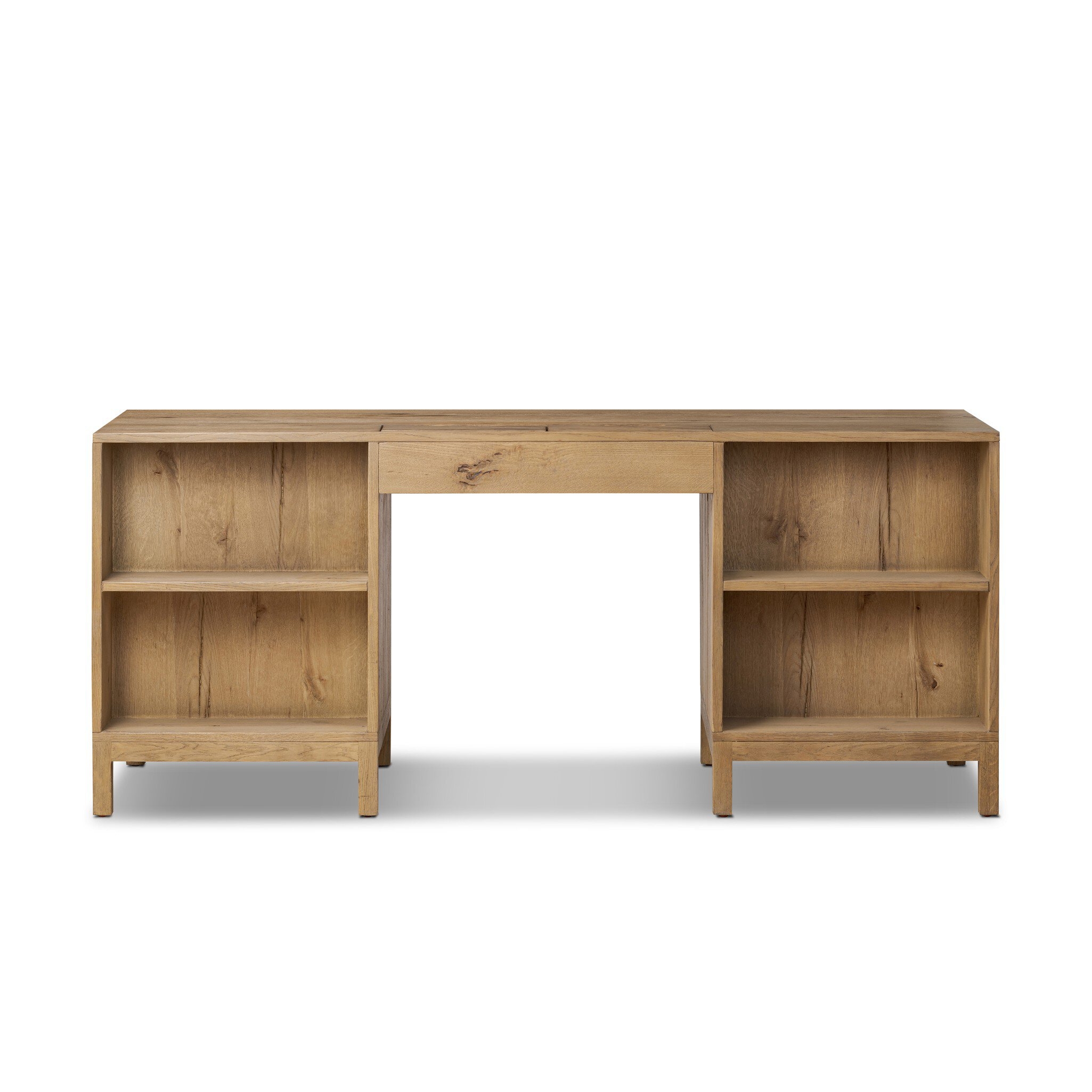 Tula Executive Desk - Worn Oak Veneer - Image 5