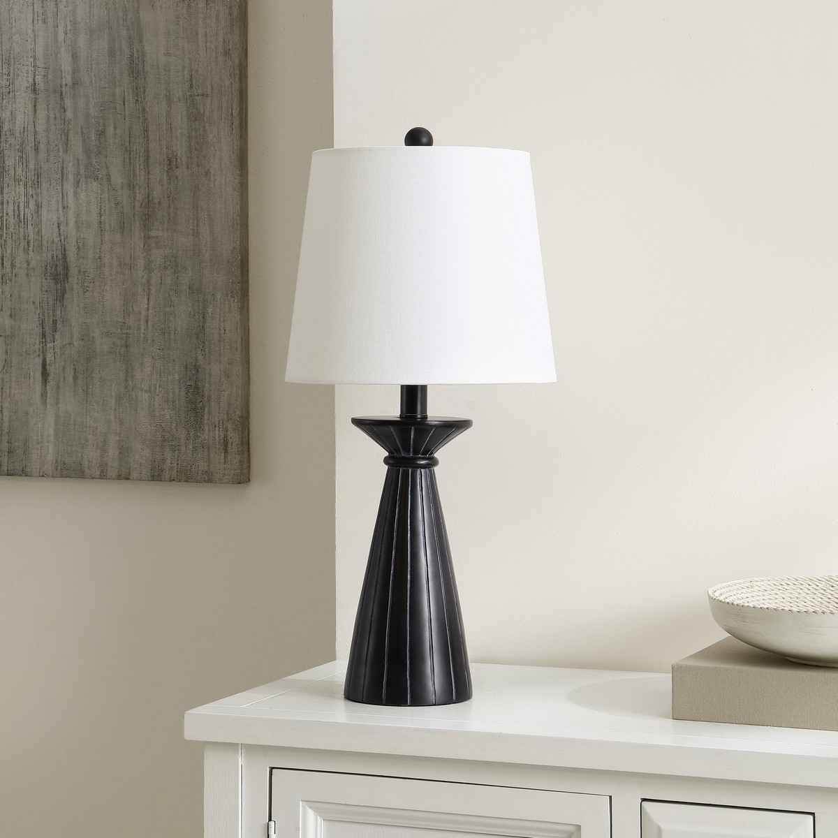 Raye 20.5 Inch Table Lamp - Black - Image 1