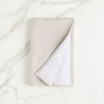 Organic Woven Towel, Sand, Hand Towel - Image 3