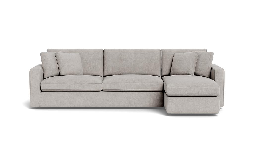 James 3-Seat Right Chaise Sectional with Storage - Image 0