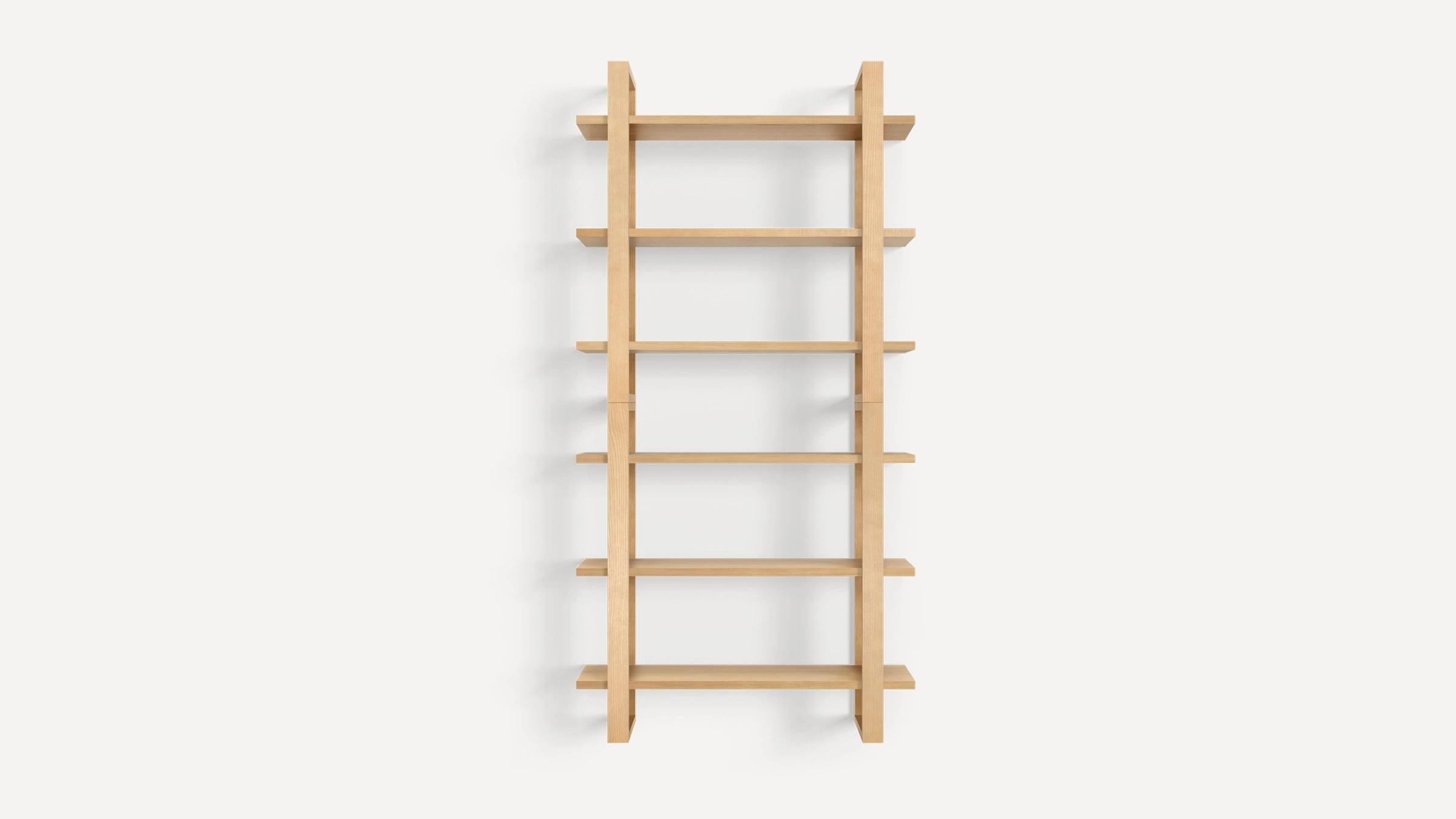 The Index Wall Shelf, Oak, Set of 2 - Image 2