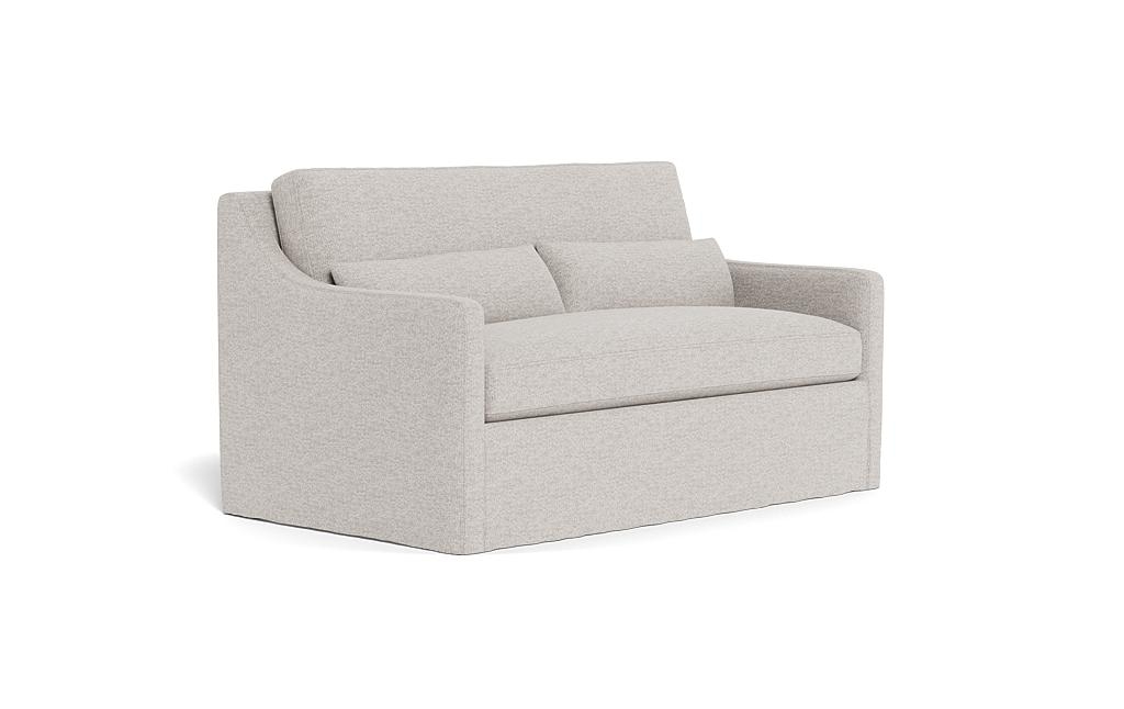 Ella Slipcovered Loveseat - Image 1