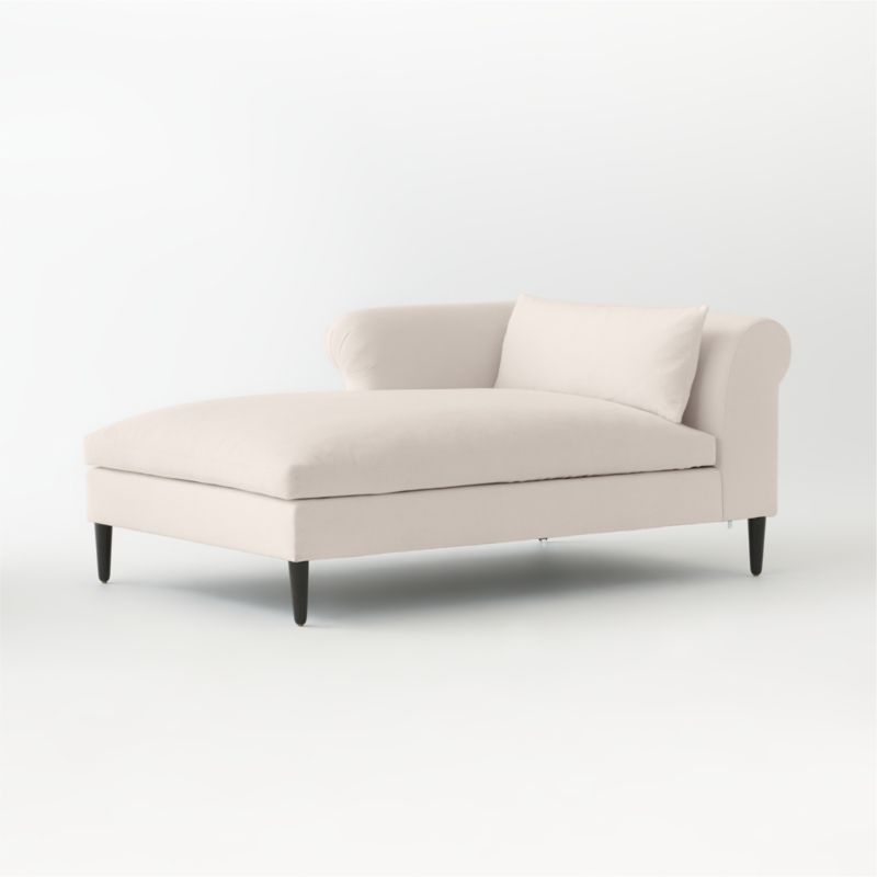 York Frost Left Arm Wide Chaise Lounge - Image 2