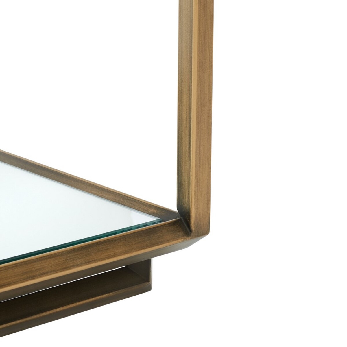 Florabella Mirrored Accent Table - Bronze - Image 3