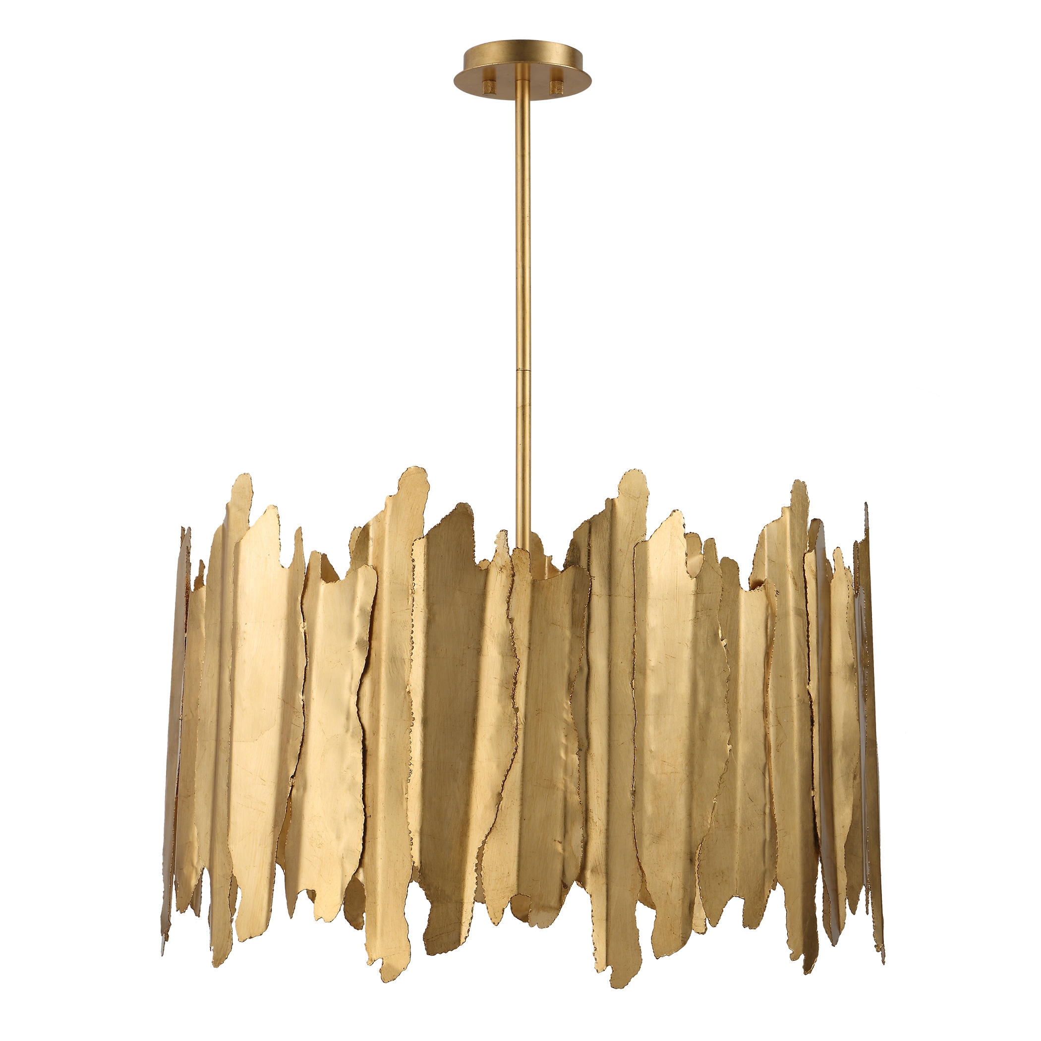 Golden Gate 8 Light Industrial Pendant - Image 2