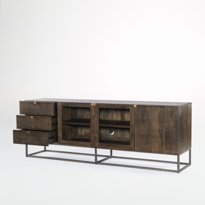 Ivan Storage Media Console with Drawers - Image 7