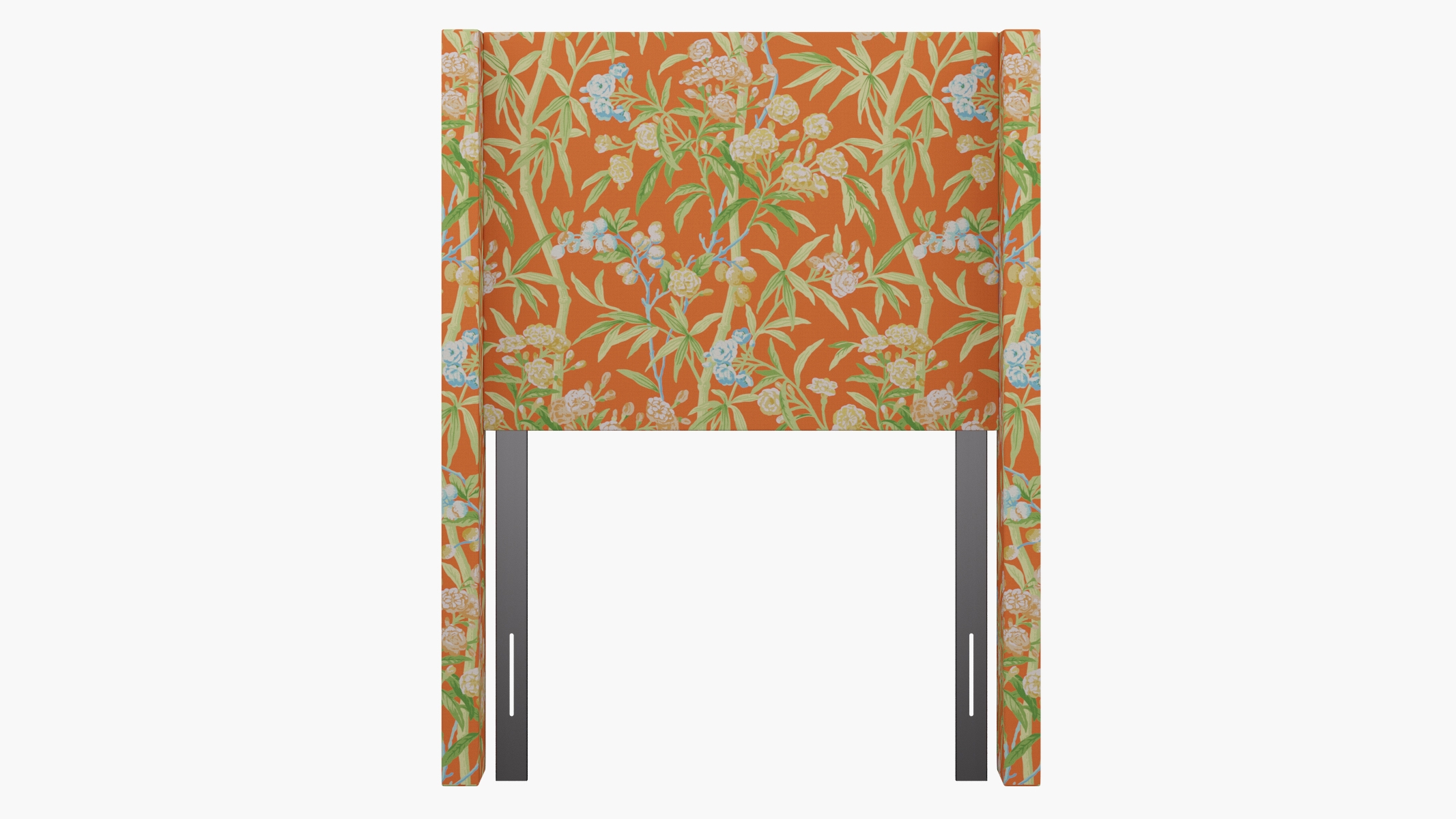 Modern Wingback Headboard, Mandarin Lanai, Twin - Image 1
