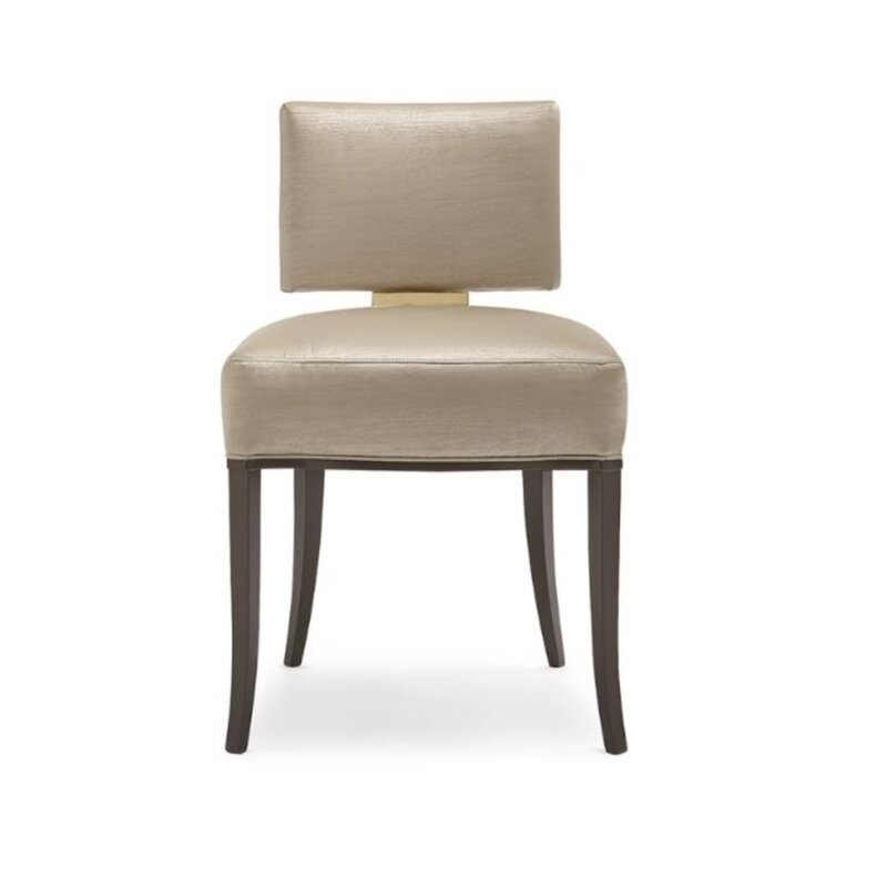Caracole Classic Reserved Seating Upholstered Dining Chair - Image 0