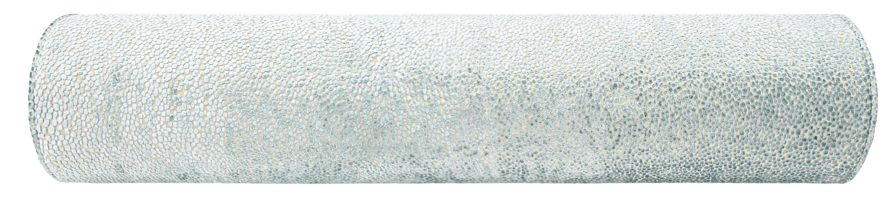 THE BOLSTER :: COSMO CUT VELVET // SPA BLUE - BY THE YARD - Image 2