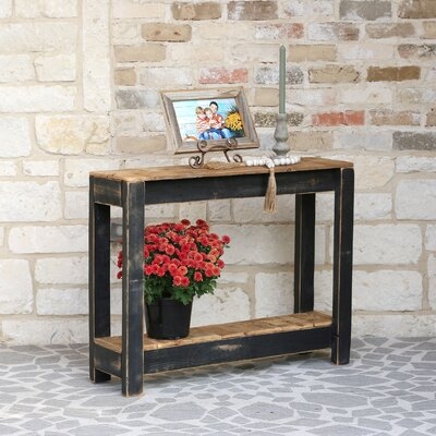 36 Inch Natural Console Table - Image 0