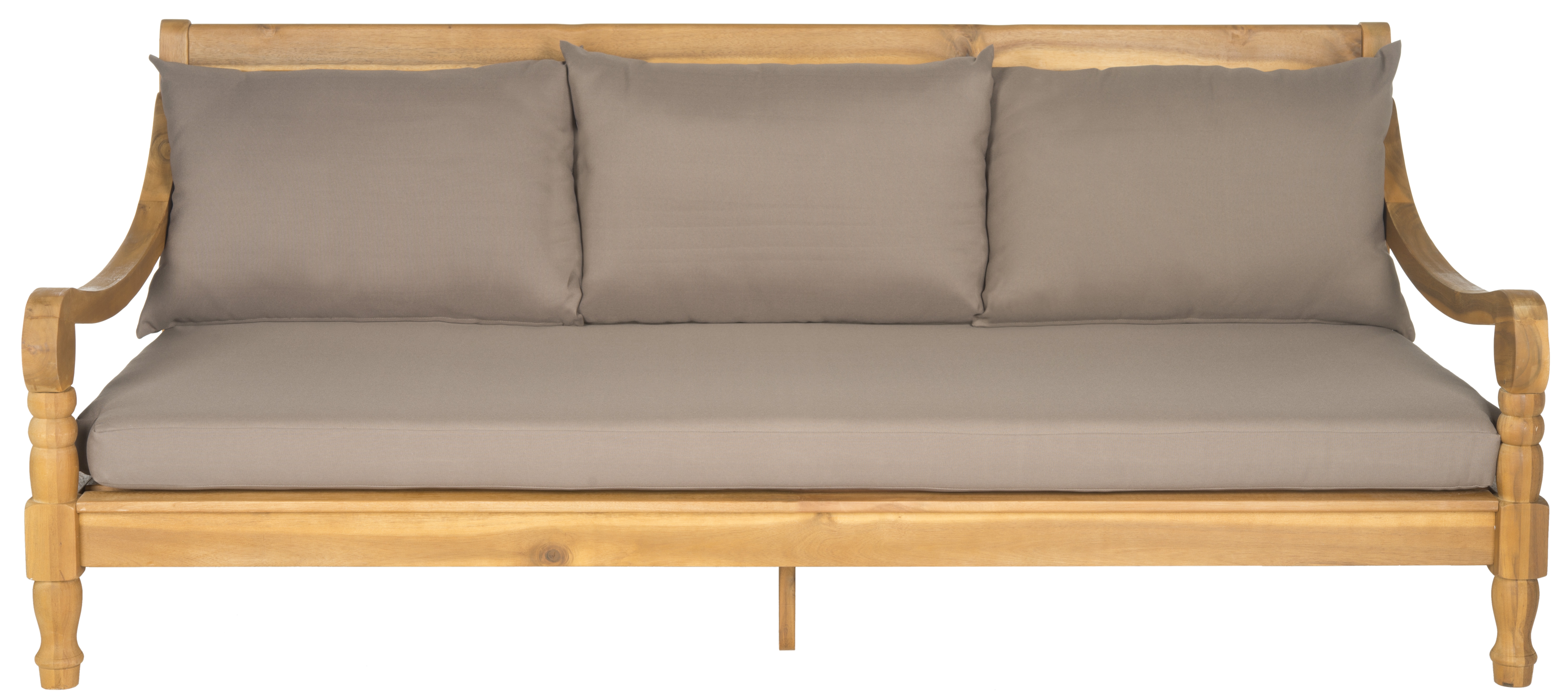 Pasadena Daybed - Natural/Taupe - Safavieh - Image 0