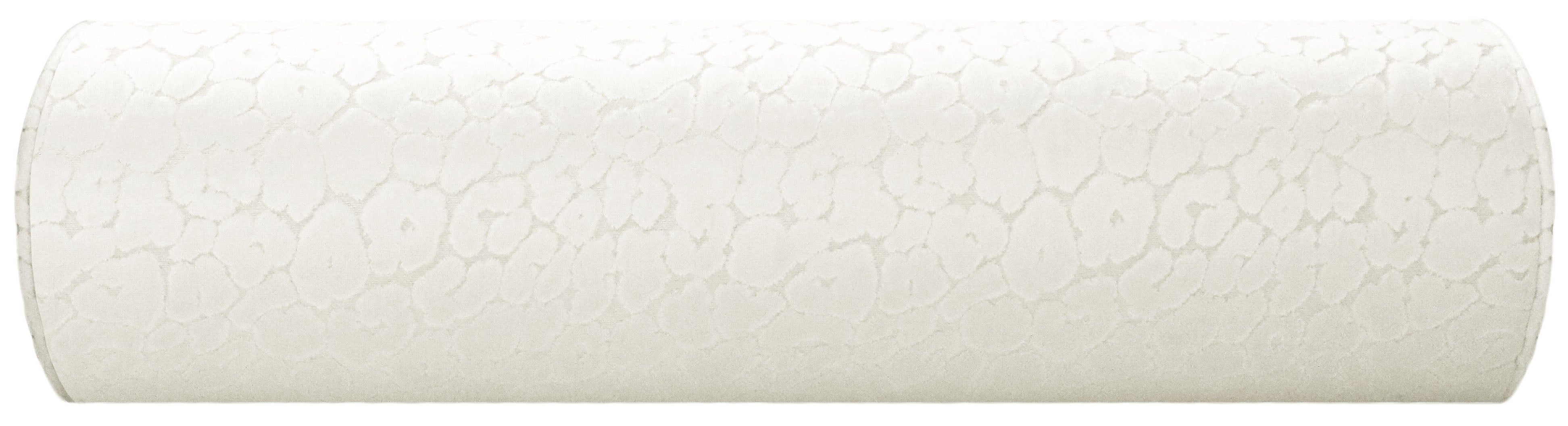 THE BOLSTER :: LEOPARD CUT VELVET // ALABASTER - BY THE YARD - Image 1