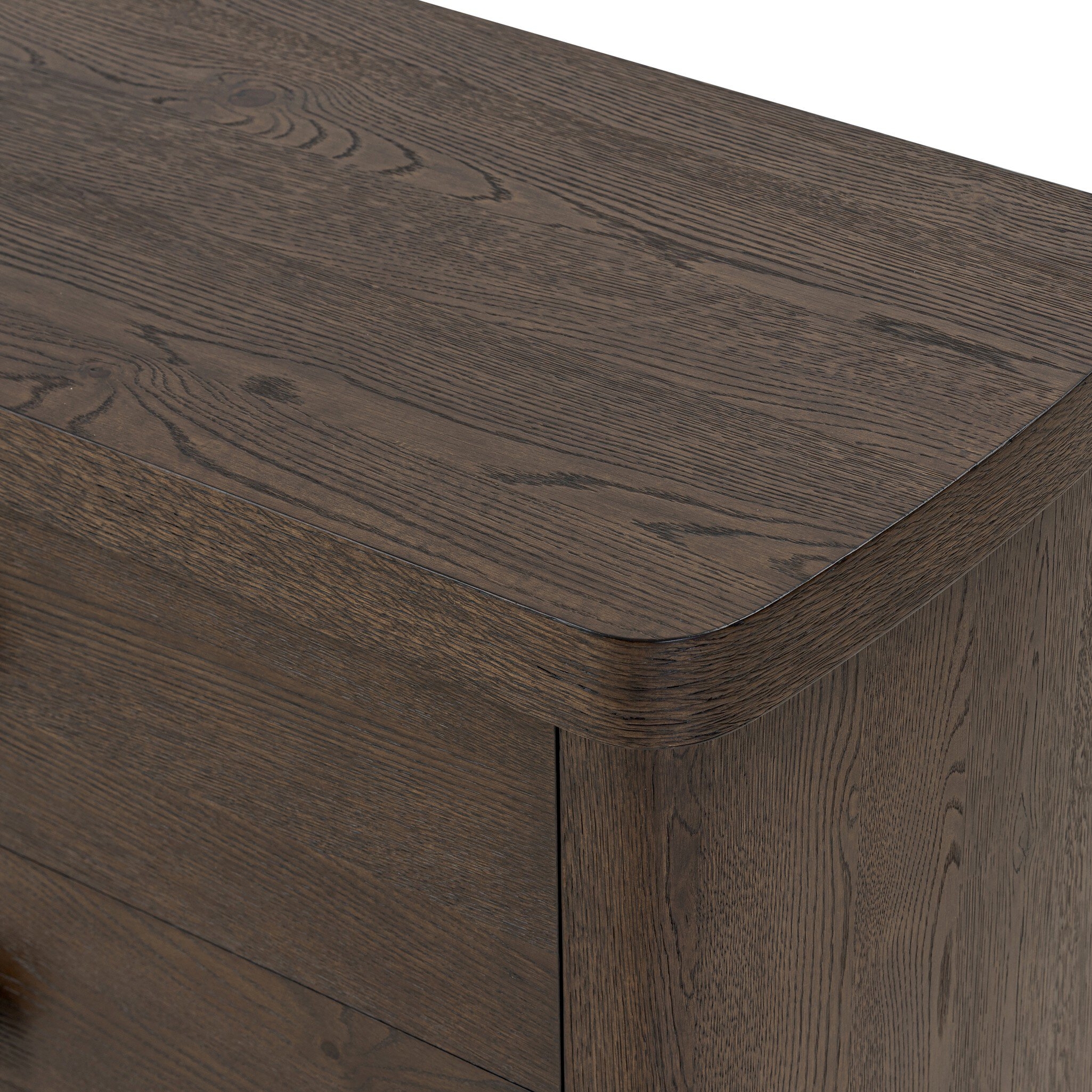 Valen 6 Drawer Dresser - Rustic Brown Oak Veneer - Image 9