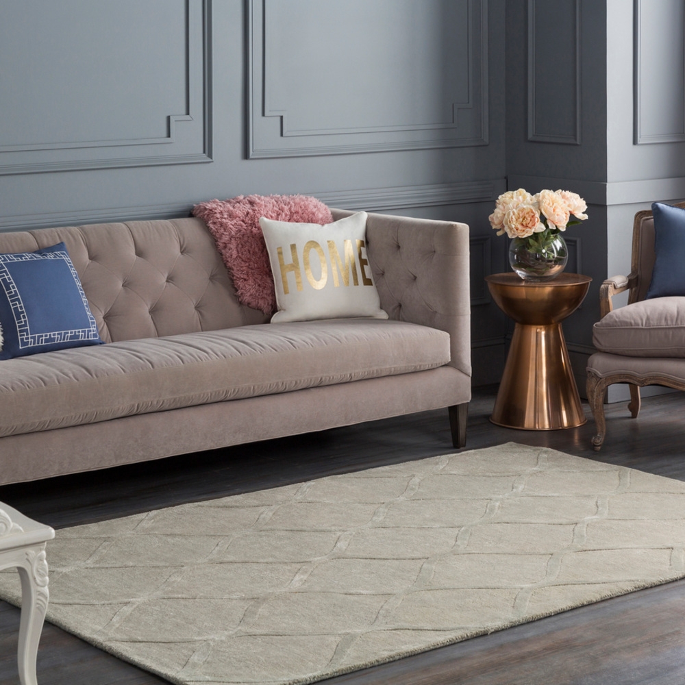 Urban Green Indoor 6' x 9' Handmade Rug - Image 0