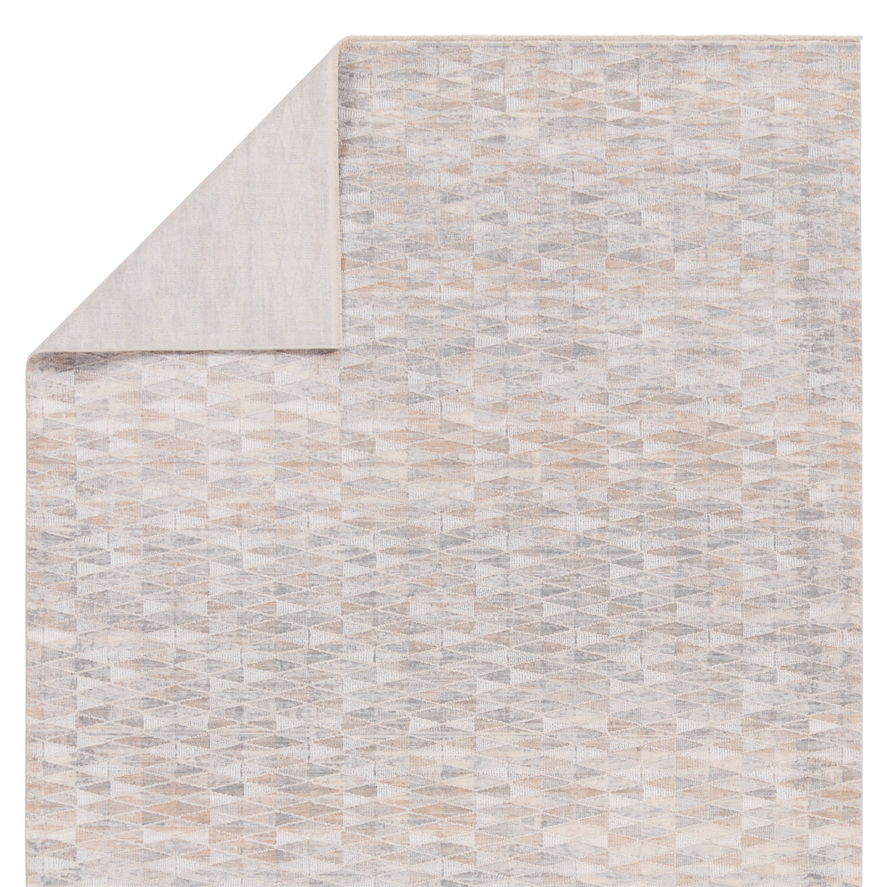 Luray Trellis Tan/ Gray Runner Rug (3'X10') - Image 2