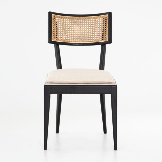 Libby Cane Dining Chair, Black - Image 0