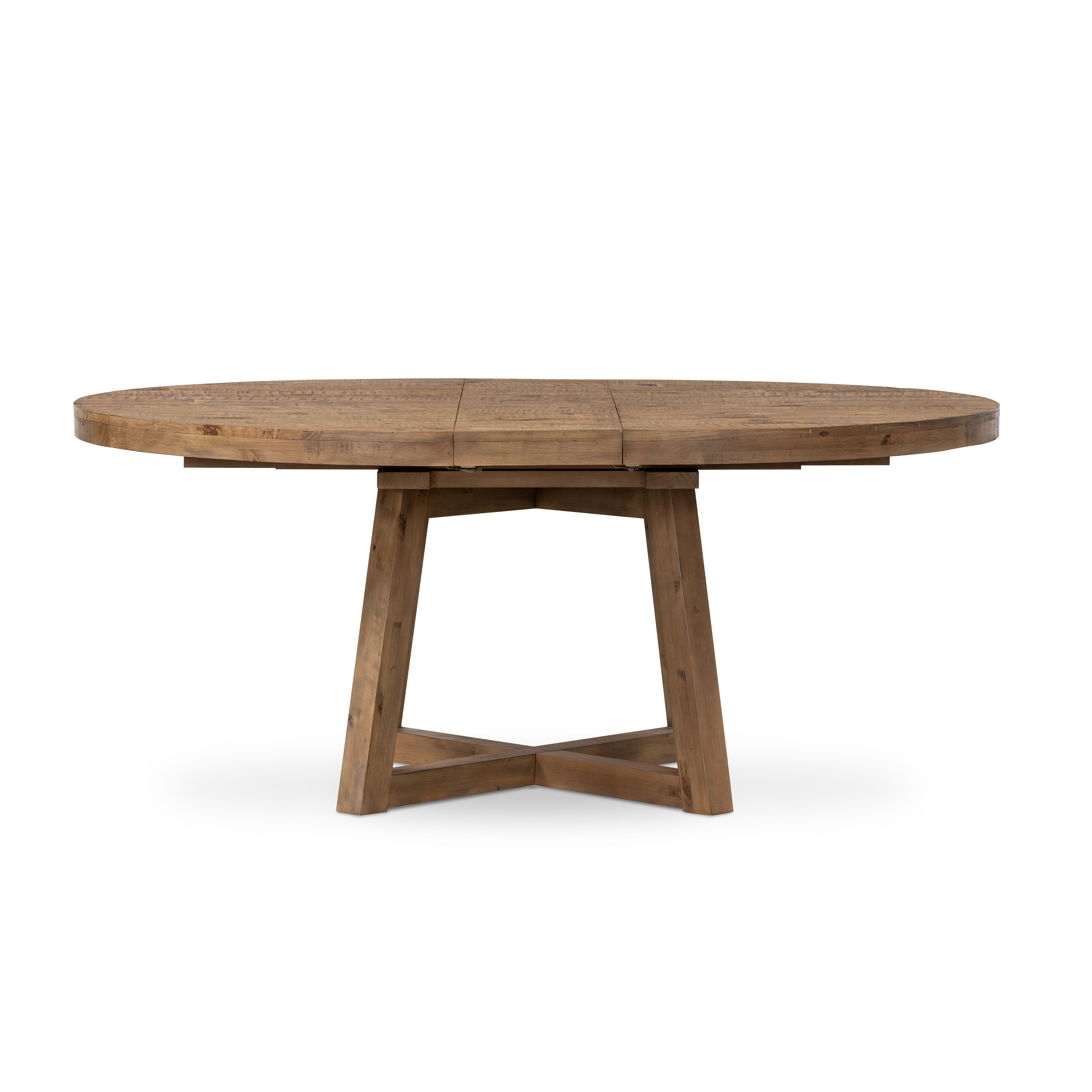 Eberwin Round Ext Dining Table-Natural - Image 2