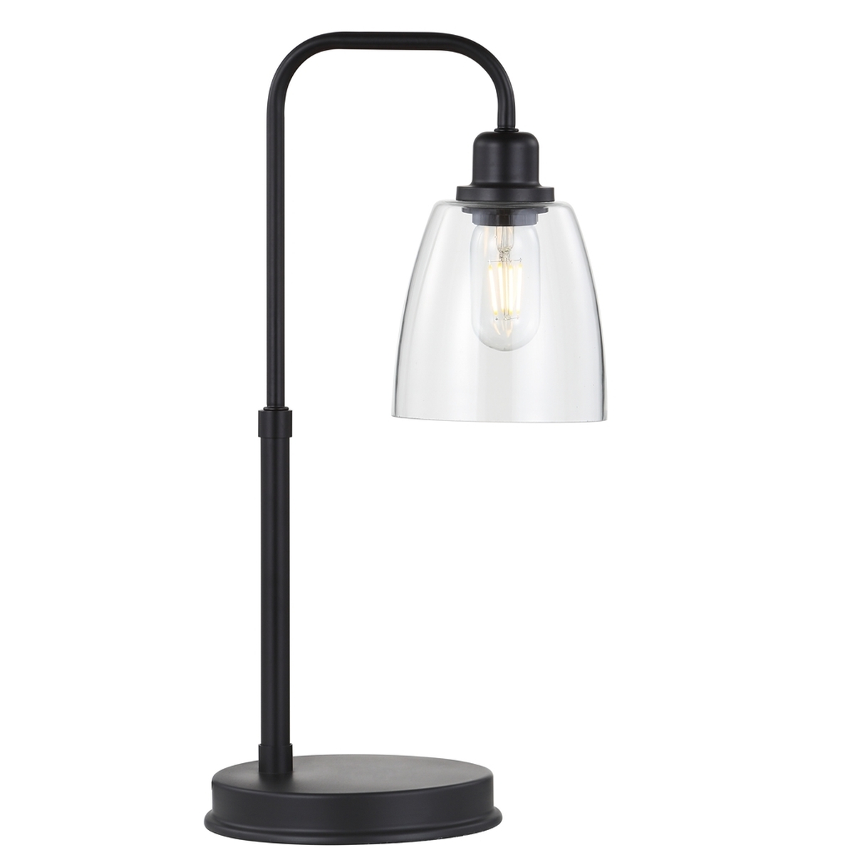 Kashton Task Table Lamp - Black - Safavieh - Image 3