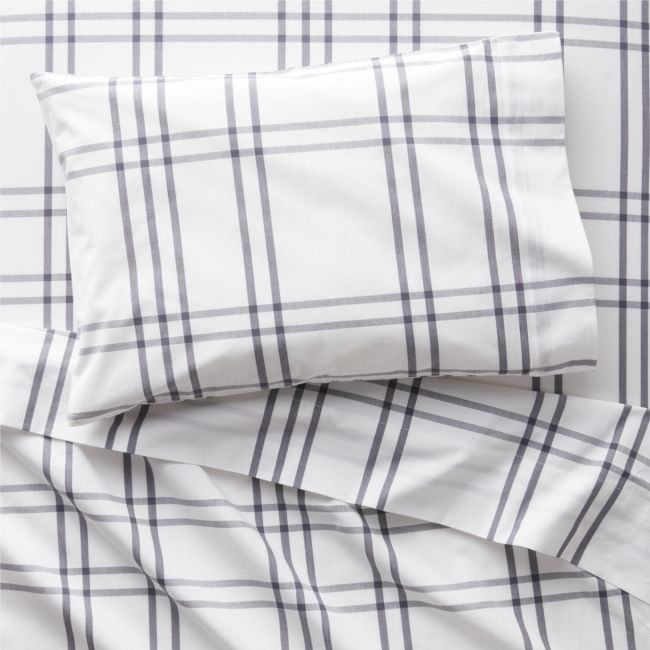 Stax Organic Cotton Grey Toddler Sheet Set - Image 0