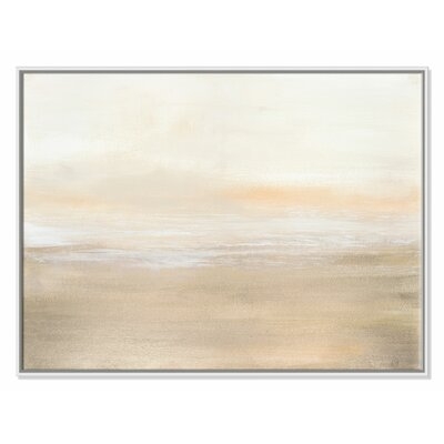 Morning Calm - Floater Frame Painting Print on Canvas - Image 0