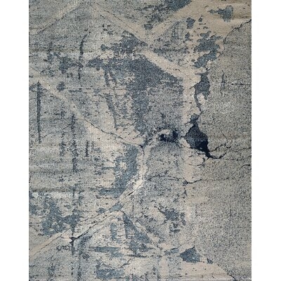 Kelson Abstract Gray Area Rug - Image 0