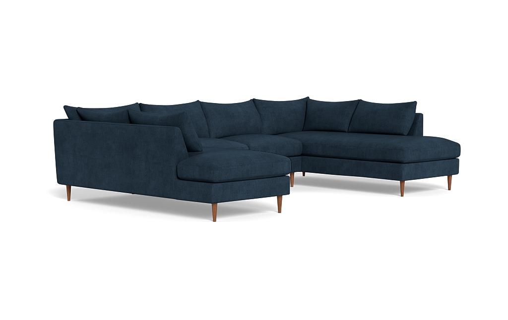 Sloan 3-Piece U-Bumper Sectional - Image 1