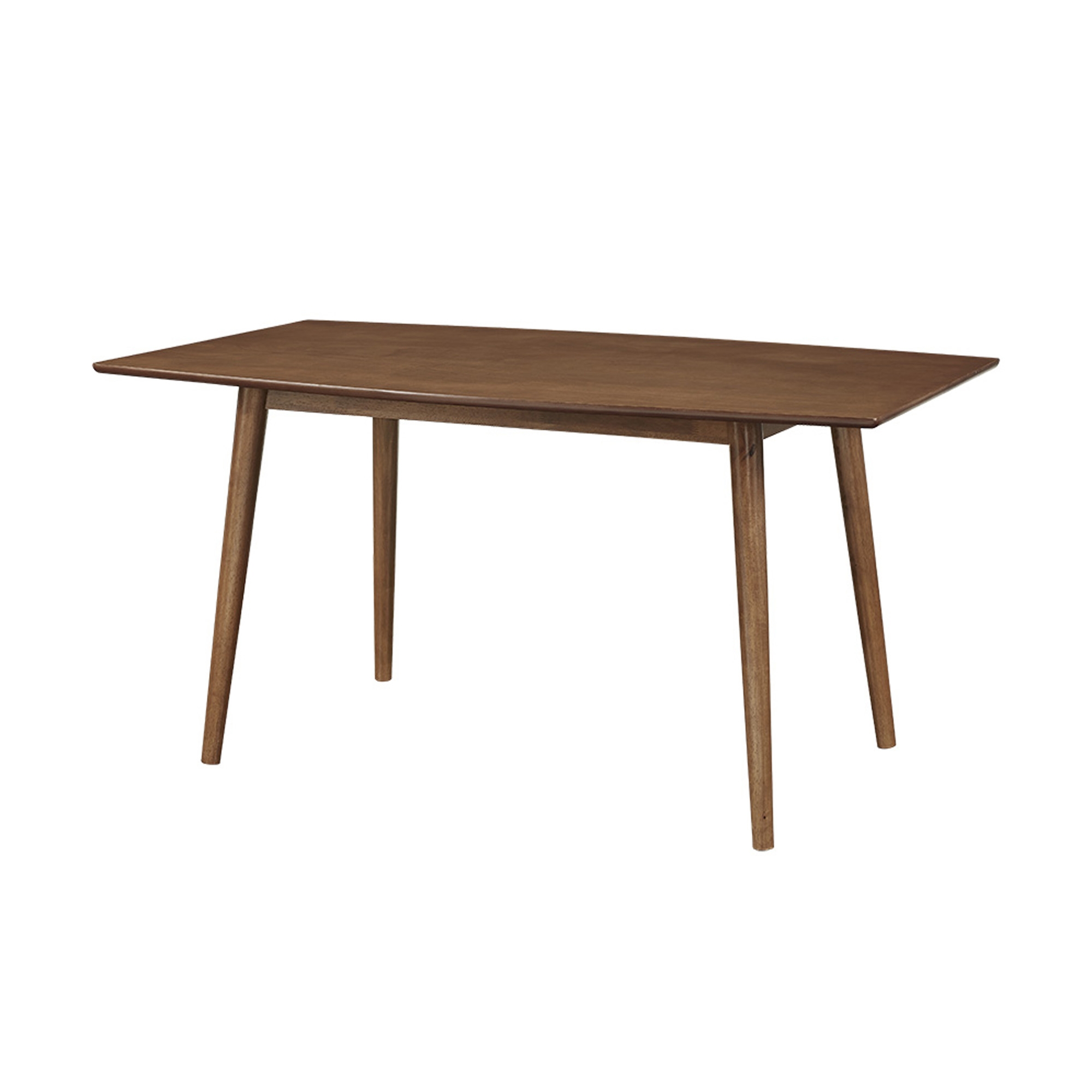 60" Mid Century Wood Dining Table - Acorn - Image 3