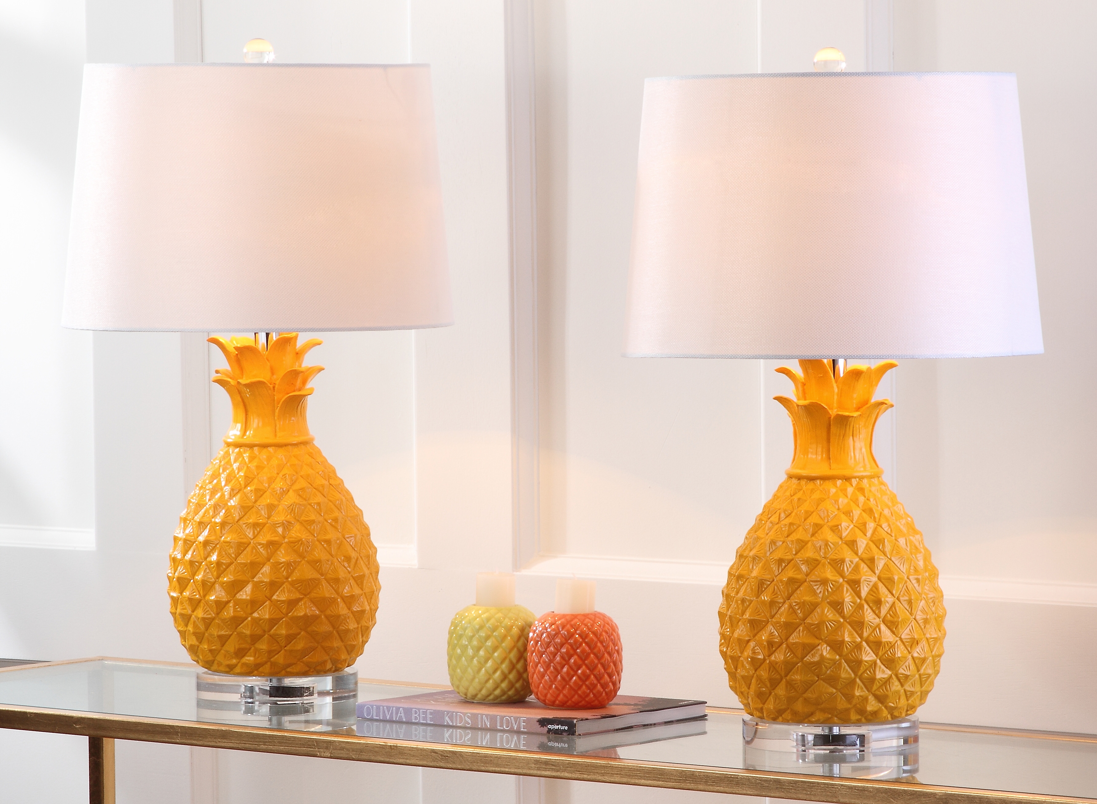 Kelly 25.5-Inch H Table Lamp - Yellow - Safavieh - Image 7