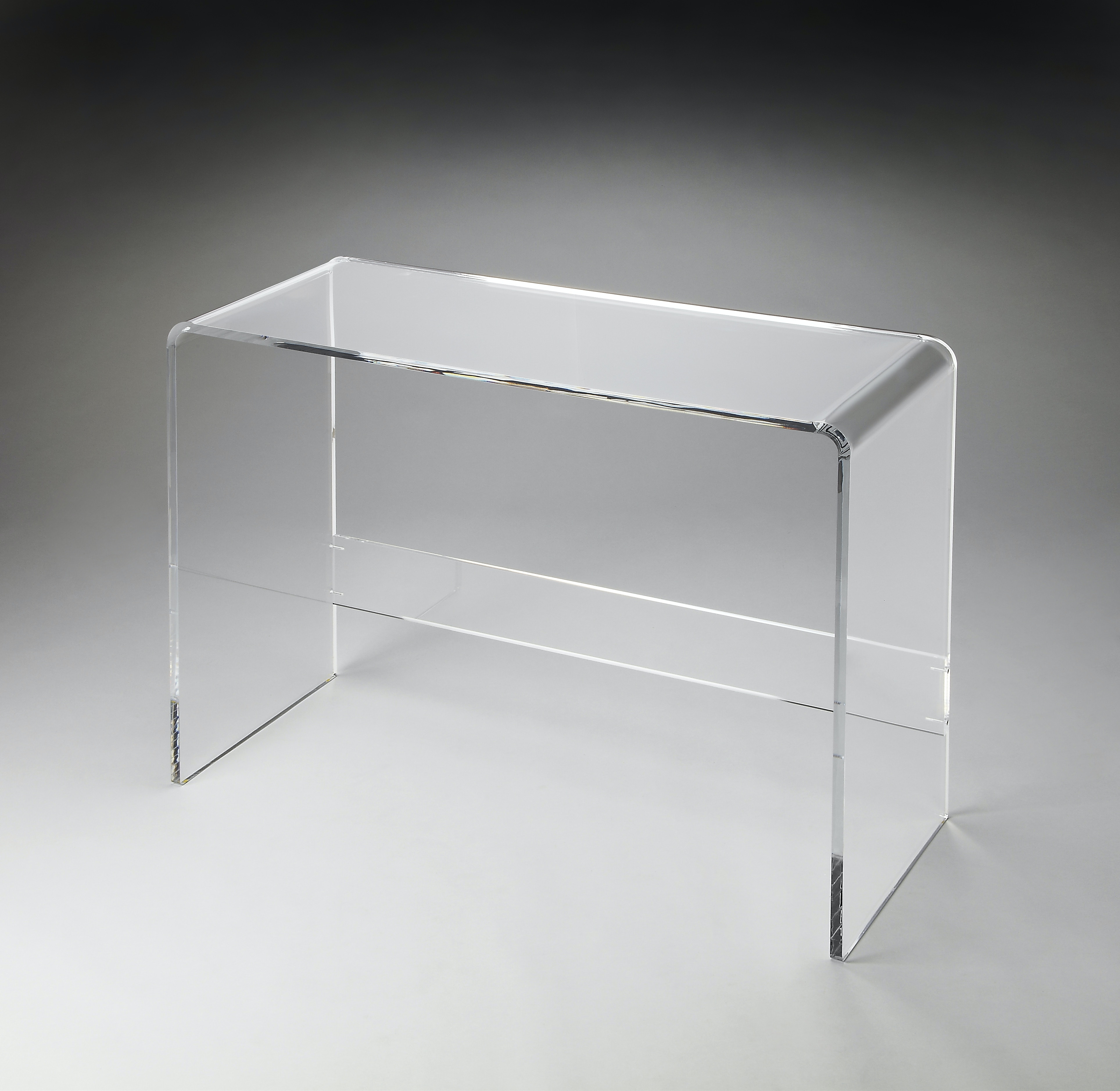 Crystal Clear Acrylic Console Table - Image 1