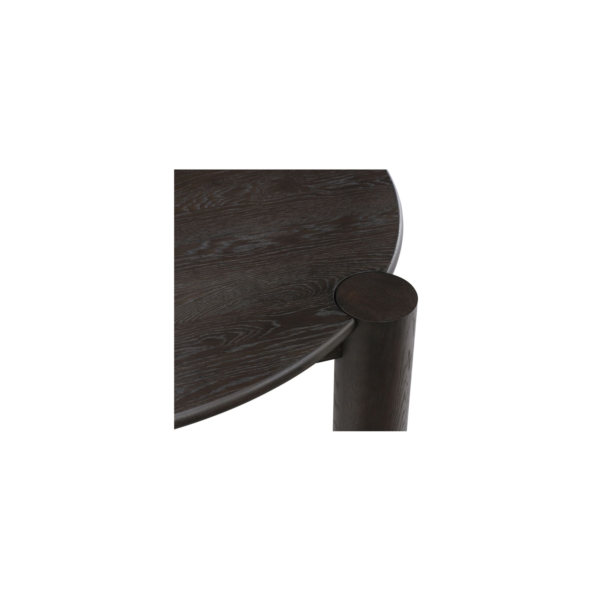 Jack Coffee Table Brushed Dark Brown - Image 3