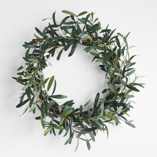 Faux Olive Wreath 30" - Image 0