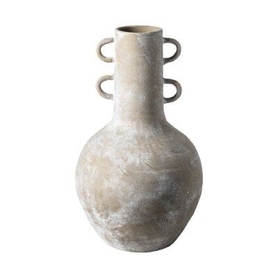 Antiana Gray Indoor / Outdoor Ceramic Table Vase - Image 0