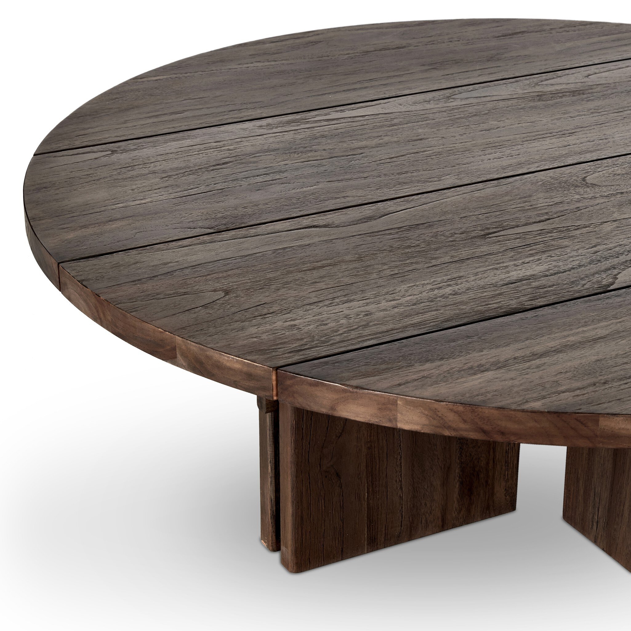 Railay Outdoor Coffee Table - Stained Toasted Brown-FSC - Image 6