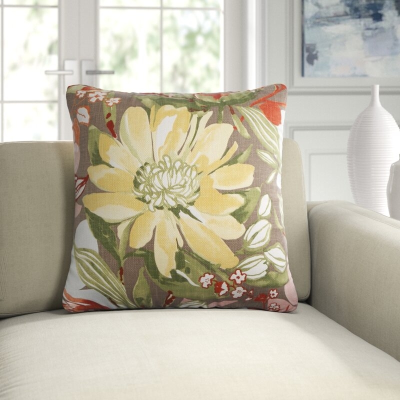 D.V. Kap Flourish Decorative Throw Pillow - Image 0
