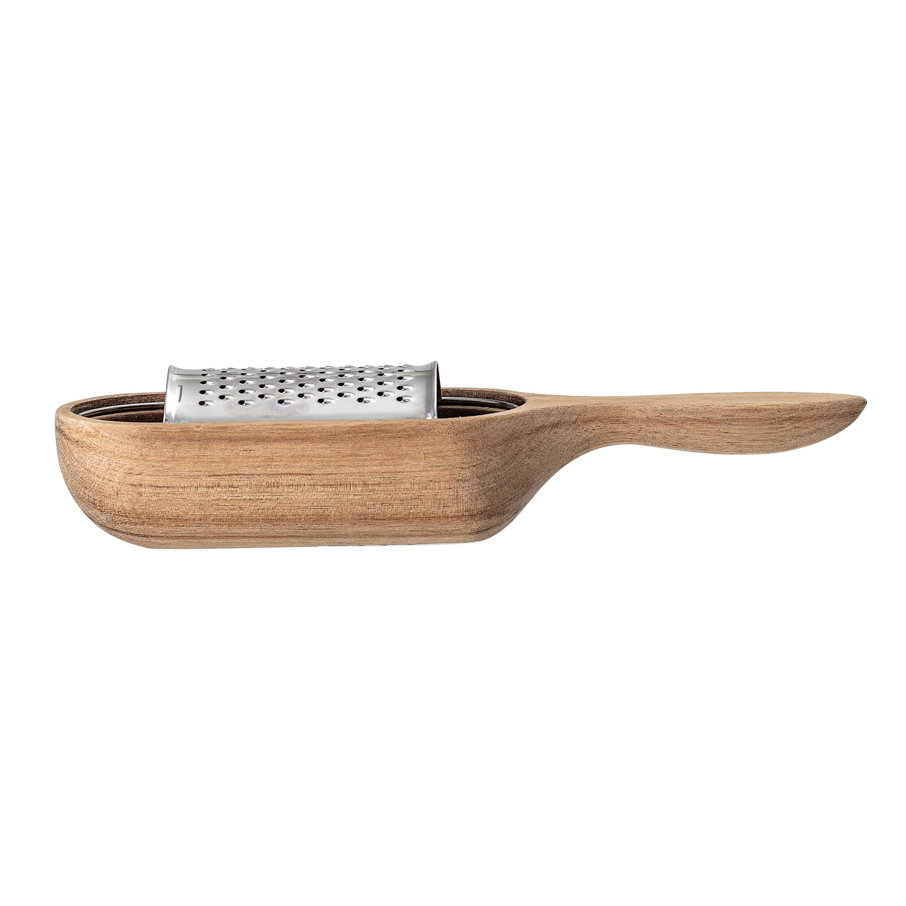 Acacia Wood & Stainless Steel Cheese Grater - Image 0