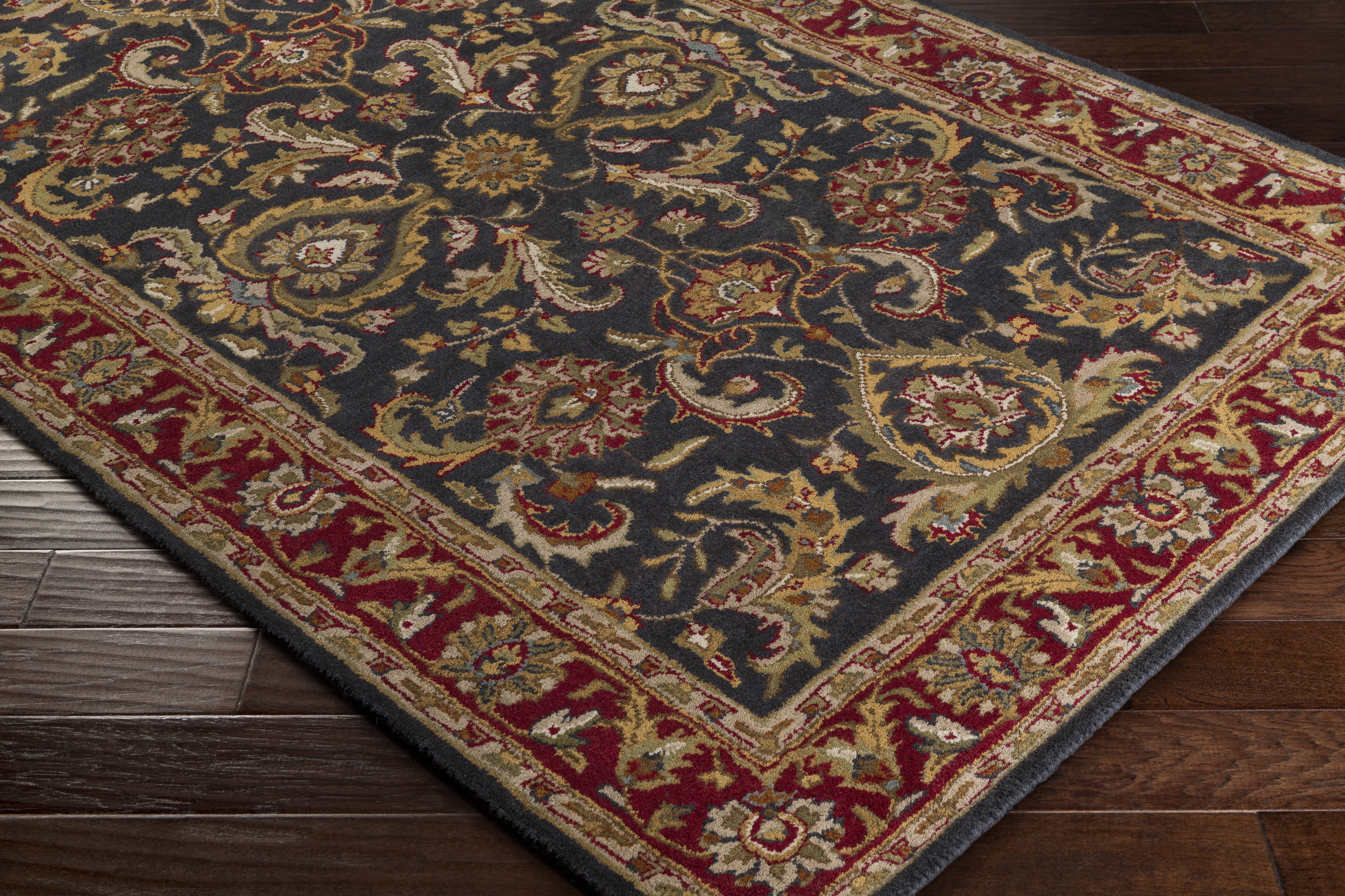 Middleton Brown Indoor 7'6" x 9'6" Handmade Rug - Image 6