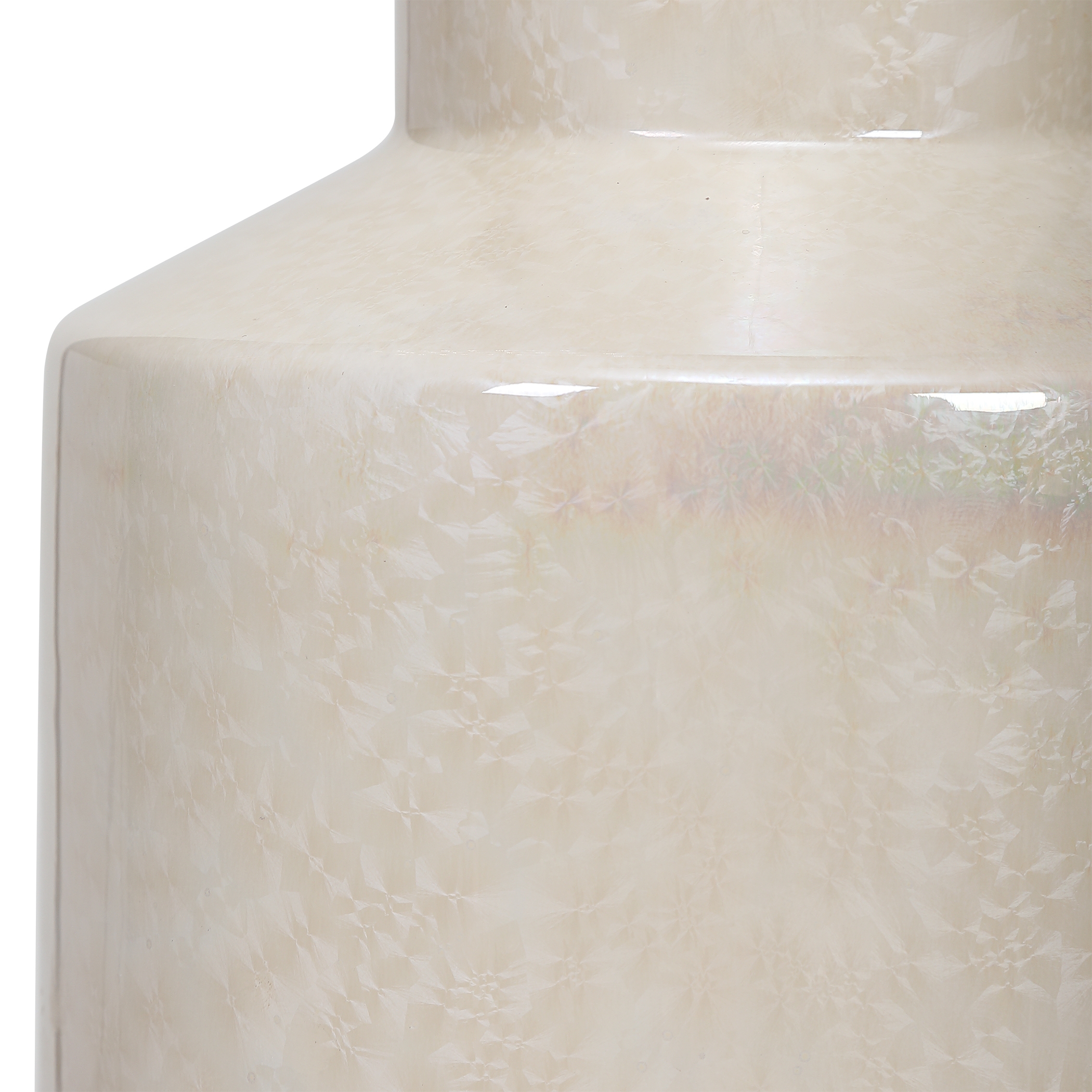 Iridescent Cream Table Lamp - Image 2