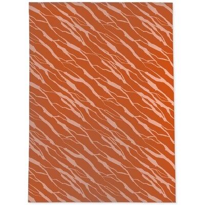 BRANCHES TERRACOTTA Outdoor Rug By Ebern Designs - Image 0