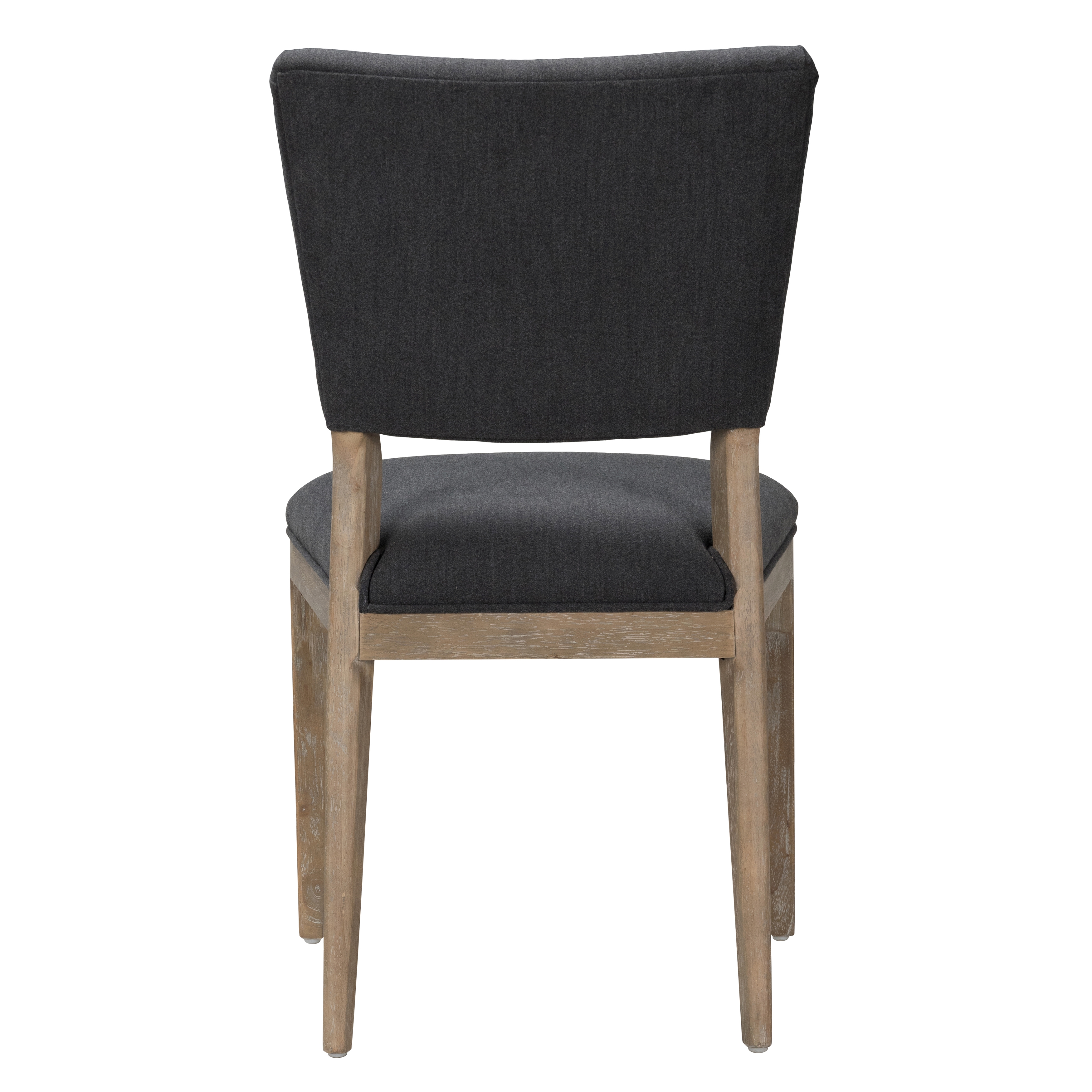 Phillip Upholstered Dining Chair Gray Set of 2 - Image 3