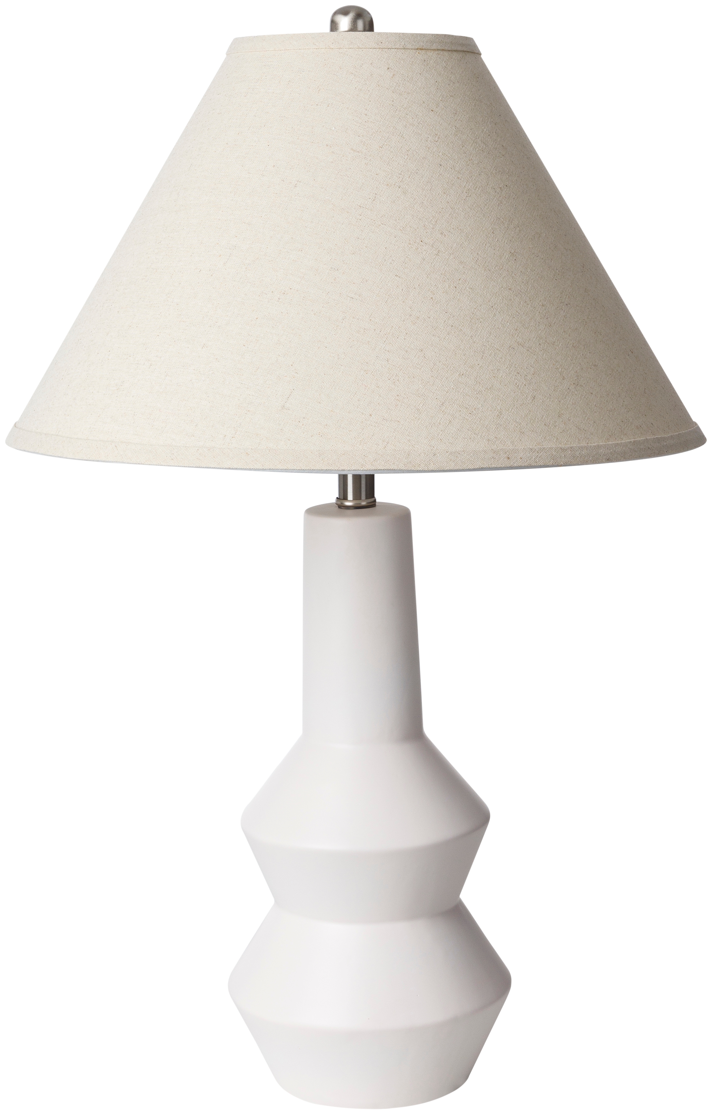 Pavillion White Matte 28"H x 18"W x 18"D Accent Table Lamp - Image 0
