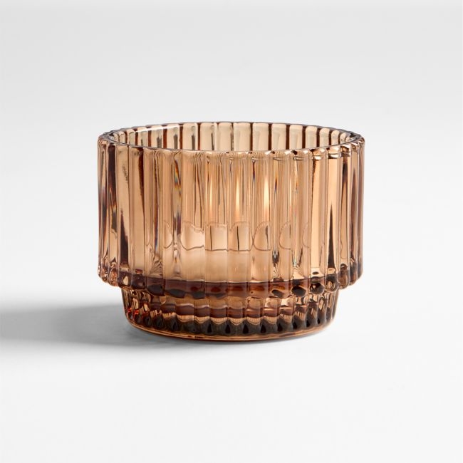 Atwell Brown Tealight Candle Holder - Image 0