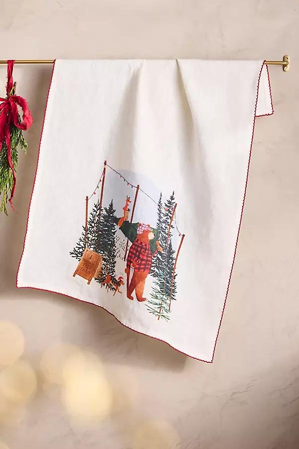 Tree Farm Friends Dish Towel - Image 0