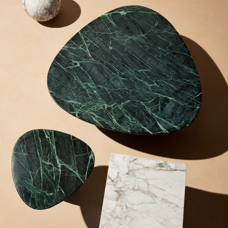 Yuma Green Marble Indoor/Outdoor Coffee Table - Image 1