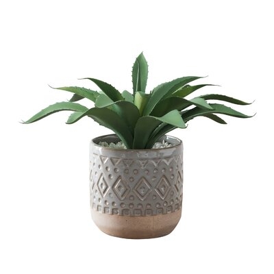 5.25'' Artificial Succulent Plant in Pot - Image 0