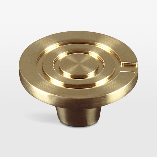 Le Creuset ® Light Gold Large Crucible Knob - Image 0