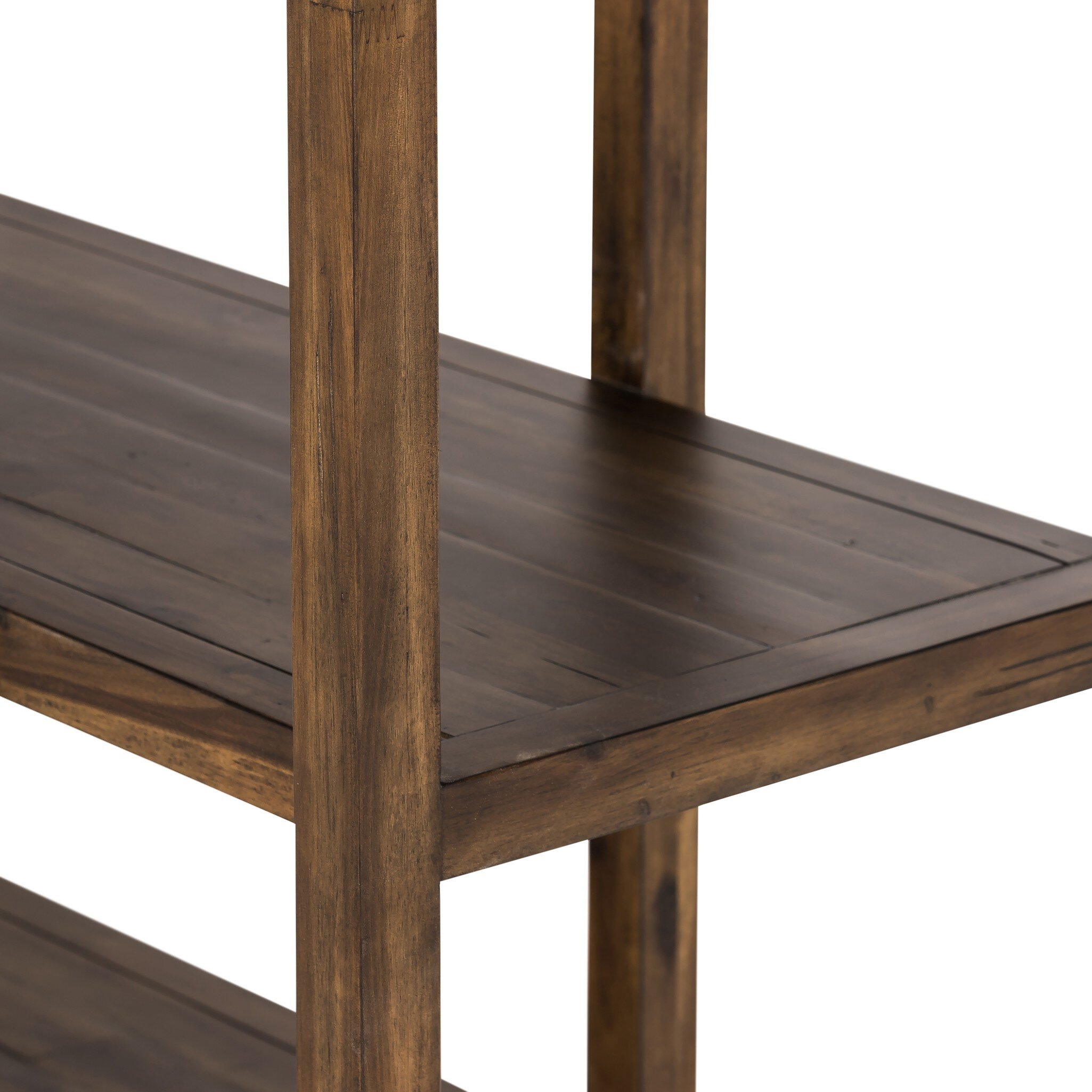 Waylon Double Bookshelf - Harvest Brown - Image 1