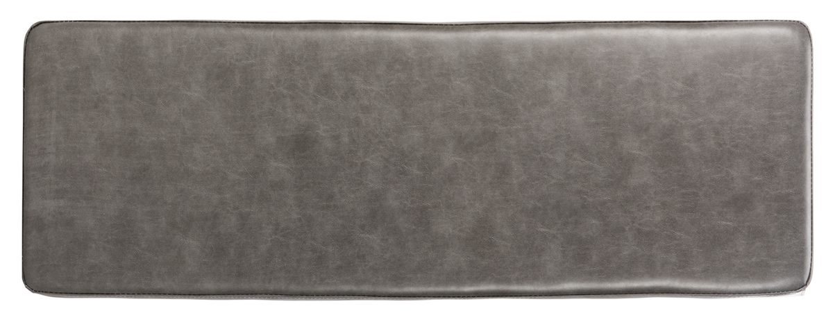 Chase Faux Leather Bench - Grey - Arlo Home - Image 6